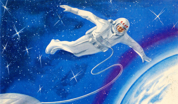 50 лет назад Алексей Леонов впервые вышел в открытый космос 