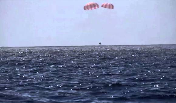 Американский корабль Dragon доставил на Землю груз с МКС