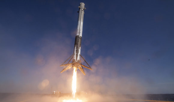 SpaceX впервые в истории повторно запустила ступень ракеты Falcon 9 