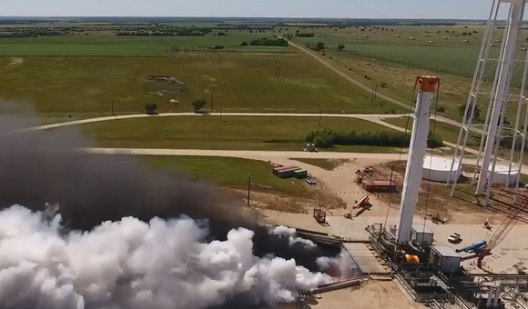 Компания SpaceX провела первое испытание ракеты Falcon Heavy
