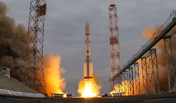 Ракета-носитель «Протон-М» стартовала с космодрома Байконур