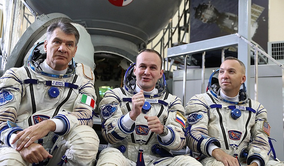 «Союз МС-05» с тремя космонавтами стартовал с космодрома Байконур
