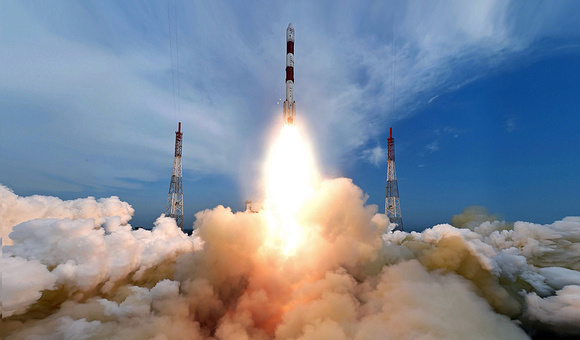 Индийский навигационный спутник вышел из строя при запуске 