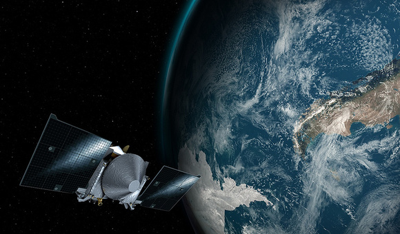 Зонд OSIRIS-REx совершил маневр над Землей и вышел на траекторию полета к астероиду Бенну