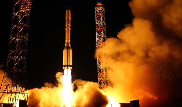 «Протон-М» со спутником связи AsiaSat-9 запущен с космодрома Байконур