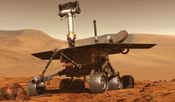 Марсоход Opportunity около месяца не выходит на связь из-за бури на Марсе