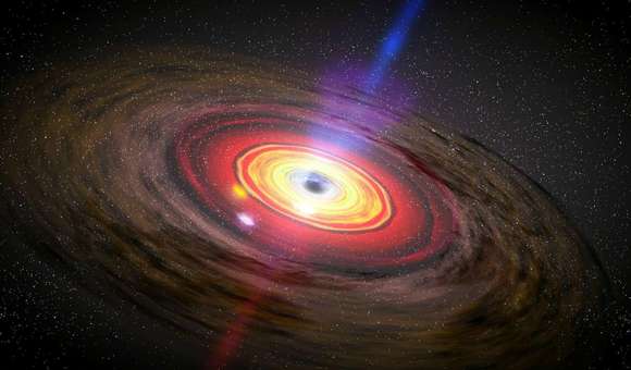 Астрономы впервые точно измерили размеры чёрной дыры в центре Млечного пути
